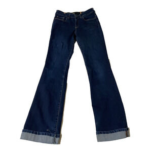 Notify Iris Womens Jeans Size 28 x 33 Dark Denim Bootcut Festival Made in Italy